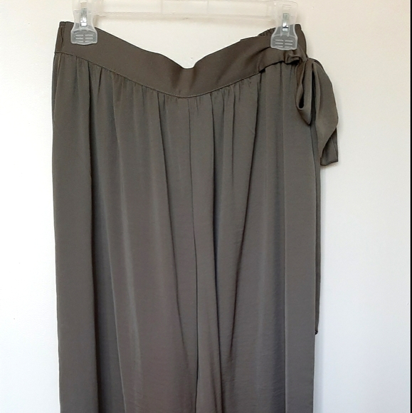 Satin Flow Trouser Pant - Picture 1 of 5
